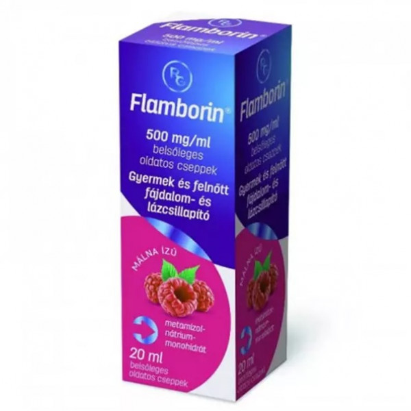 Flamborin 500 mg/ml belsőleges oldatos cseppek 20ml